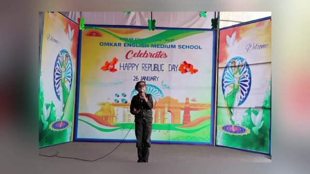 “Omkar English Medium School students shine on the 75th Republic Day, delivering…