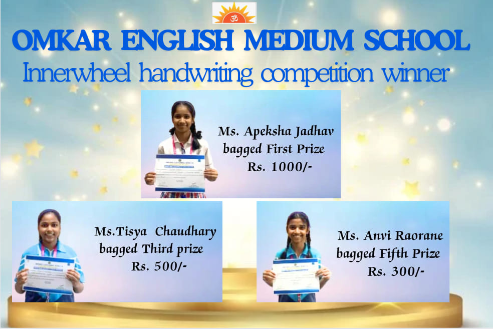 The Innerwheel Club of Dombivli organized a Handwriting Competition for students…